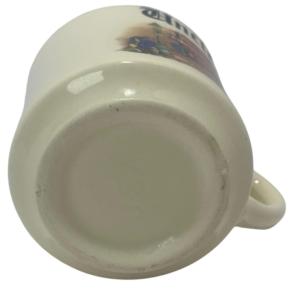 VTG Uncle Name Nestles Food Cream Ceramic Coffee Cup Steam Omnibus USA - Picture 6 of 7
